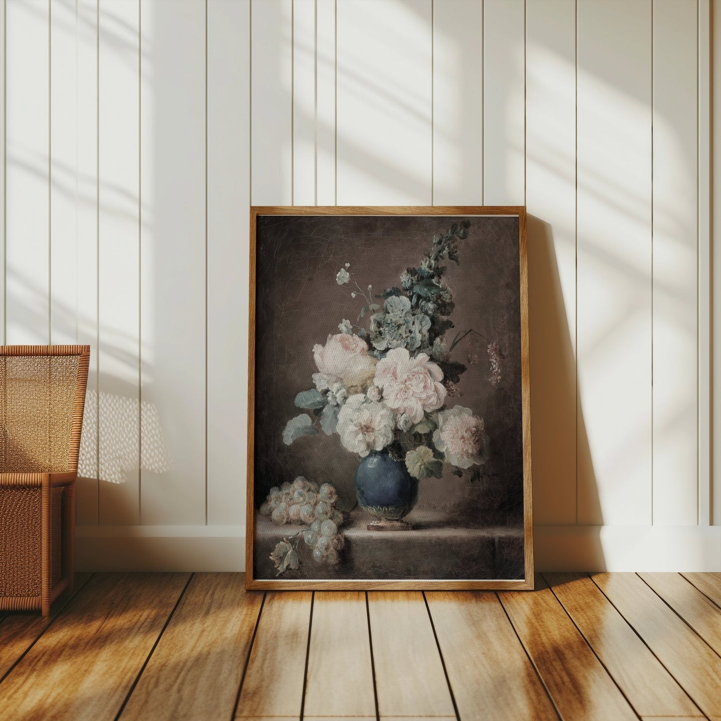 Premium Poster of Beautiful Vintage Floral Still Life Art Print Posters