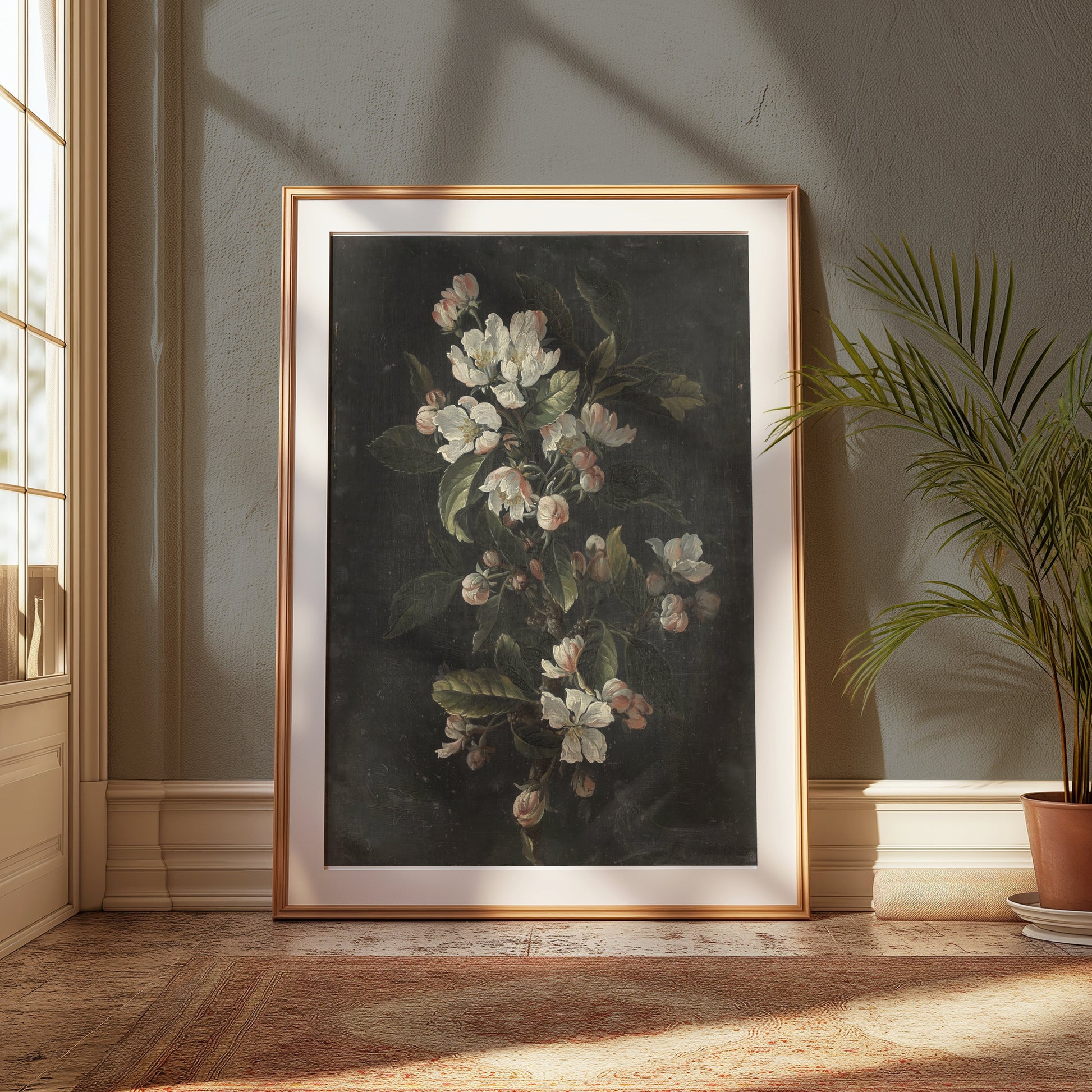 Premium Poster of Beautifully Detailed Floral Painting Art Posters