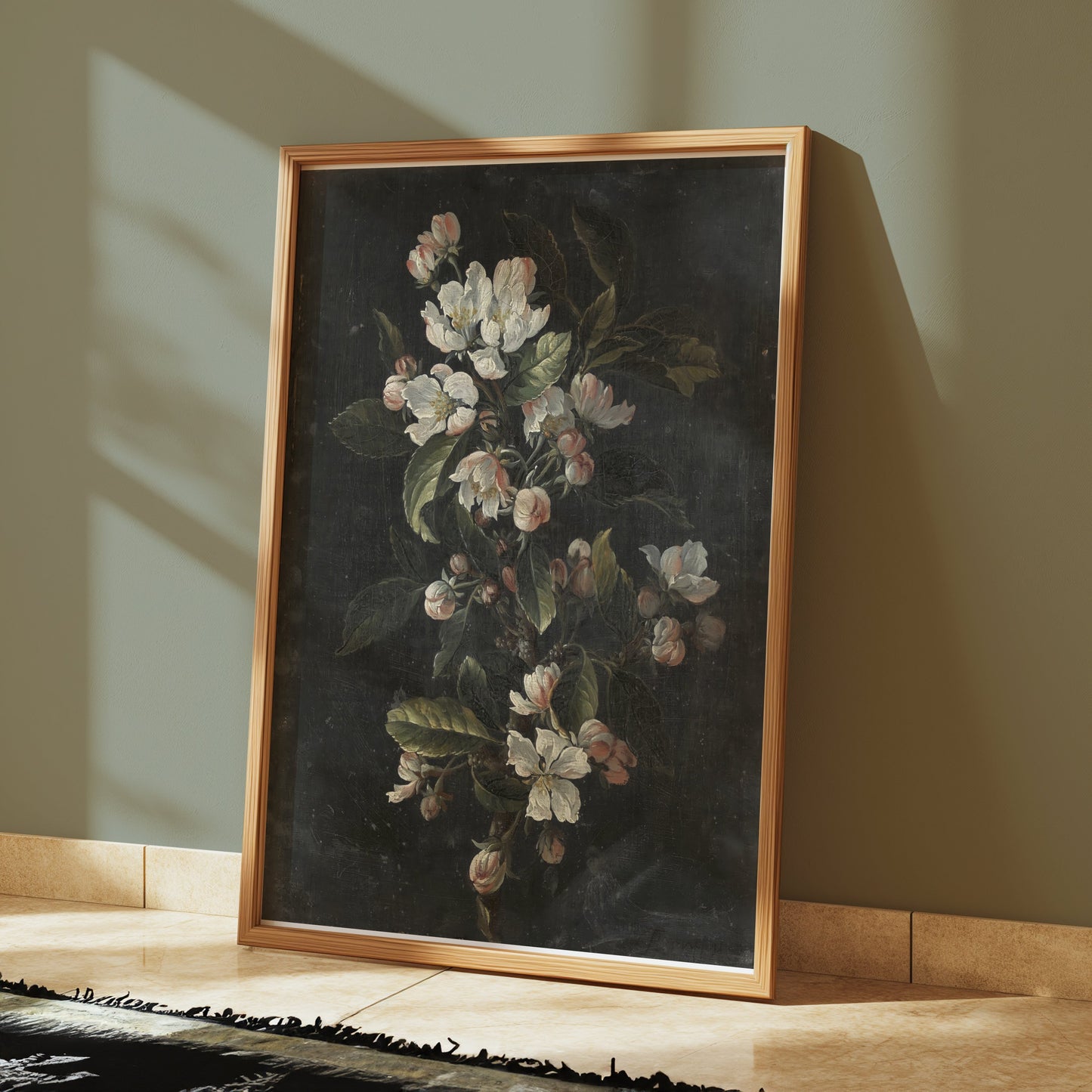 Premium Poster of Beautifully Detailed Floral Painting Art Posters