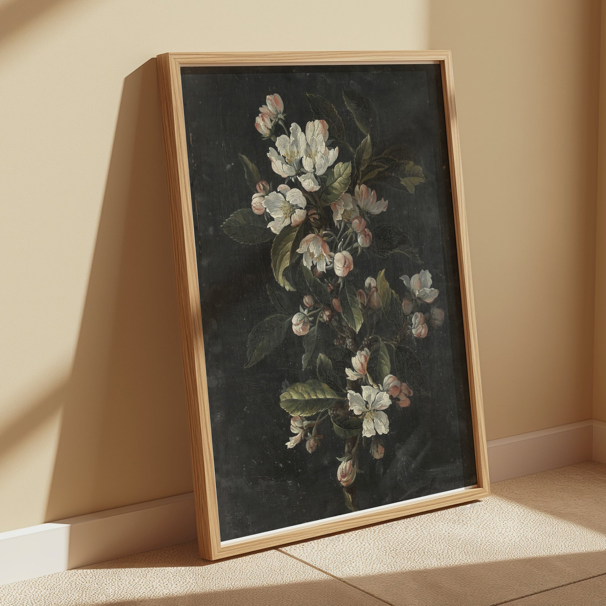 Premium Poster of Beautifully Detailed Floral Painting Art Posters