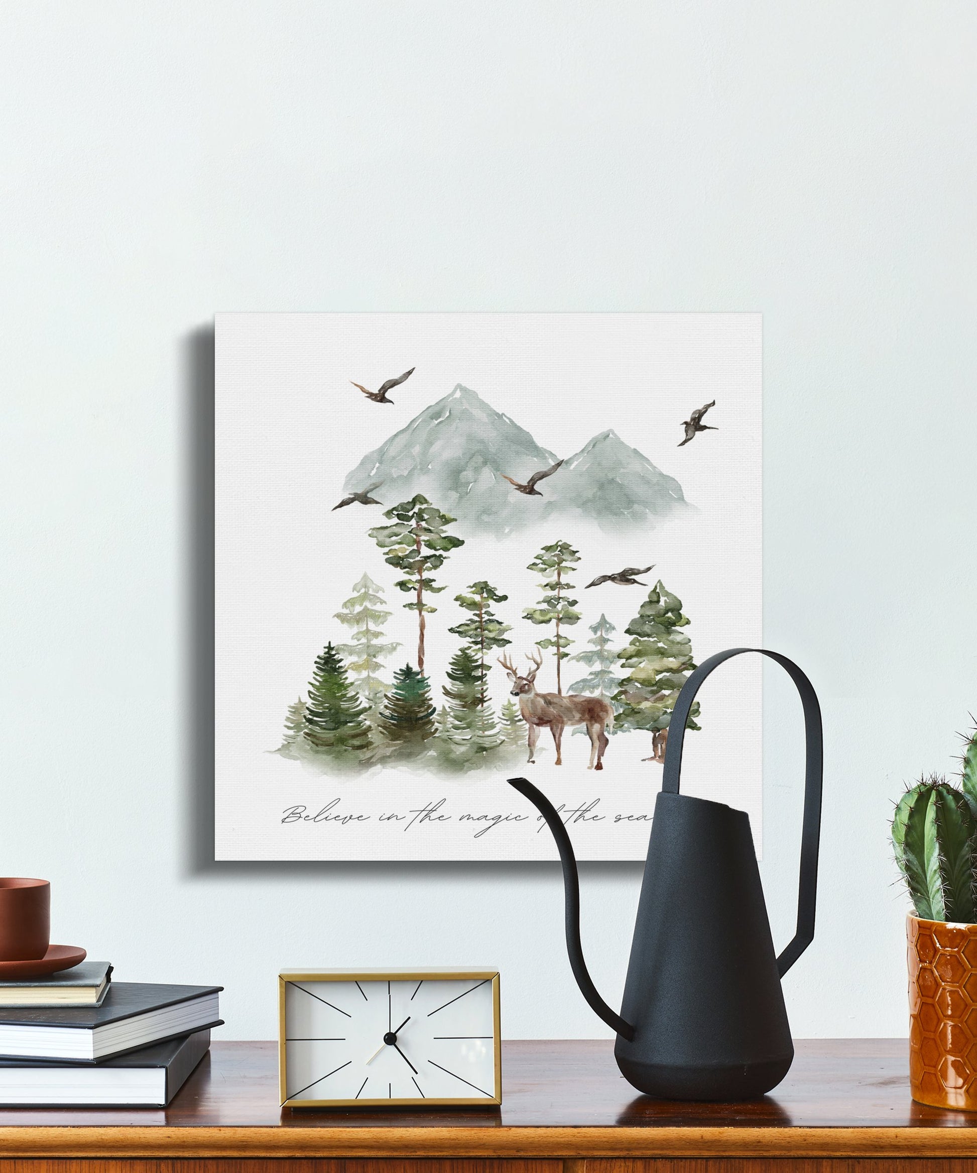 Premium Poster of Believe in the Magic of the Season Canvas Wraps