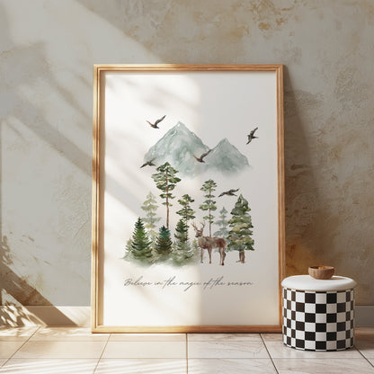 Premium Poster of Believe in the magic of the season Posters