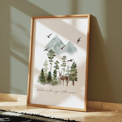 Premium Poster of Believe in the magic of the season Posters