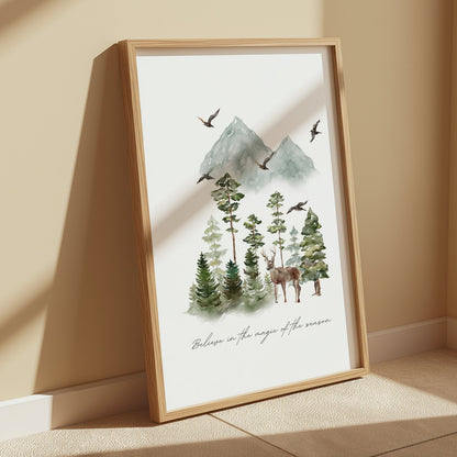 Premium Poster of Believe in the magic of the season Posters
