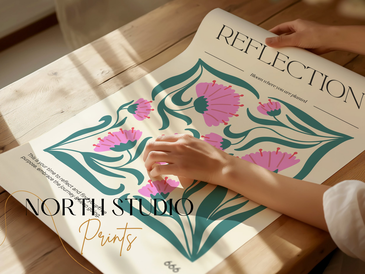 Premium Poster of Bloom Where You Are Planted Motivational Posters