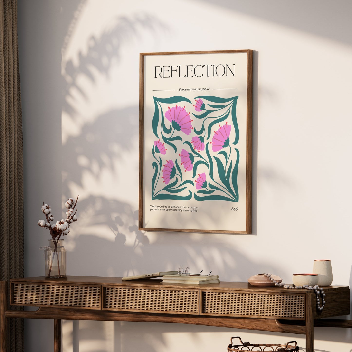 Premium Poster of Bloom Where You Are Planted Motivational Posters