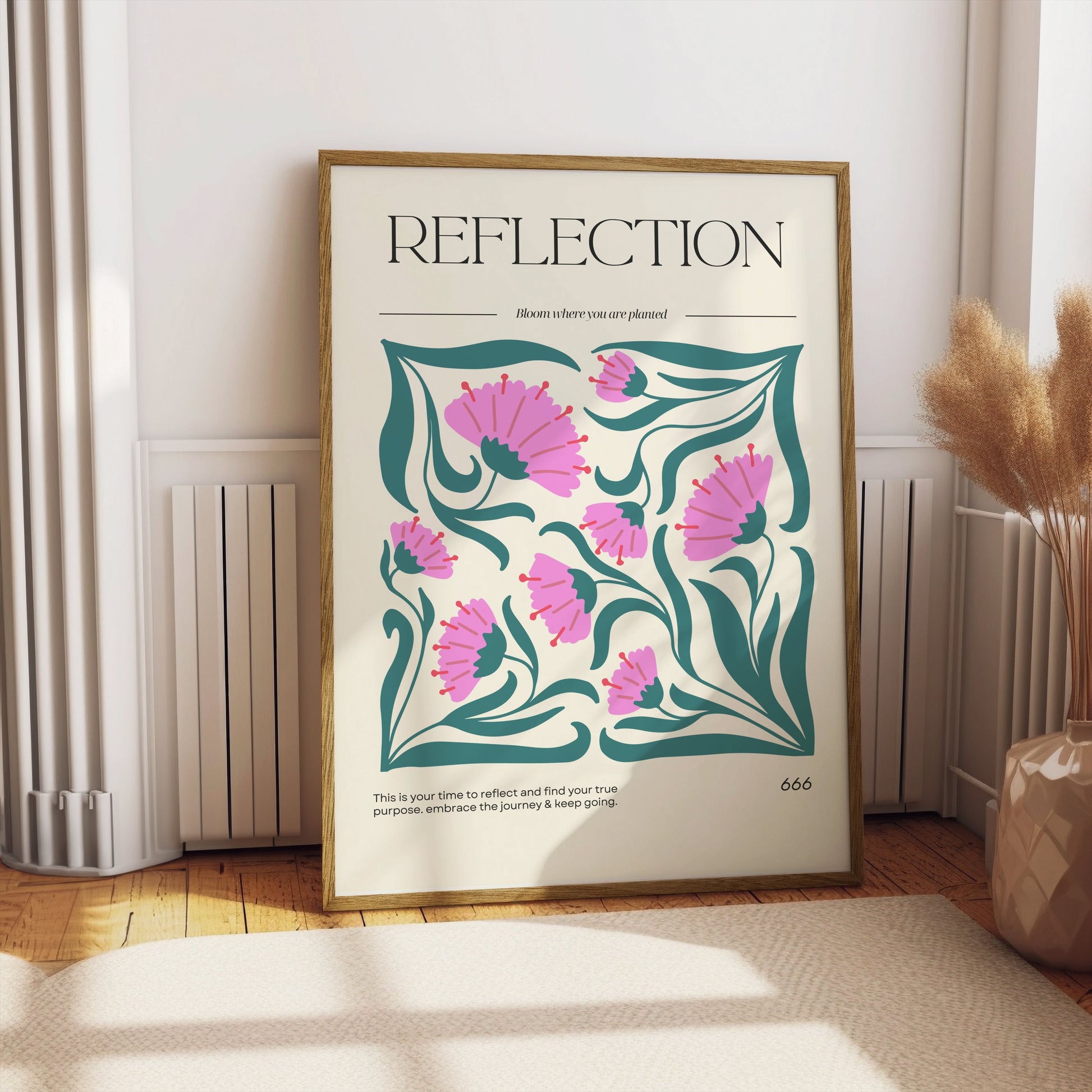 Premium Poster of Bloom Where You Are Planted Motivational Posters