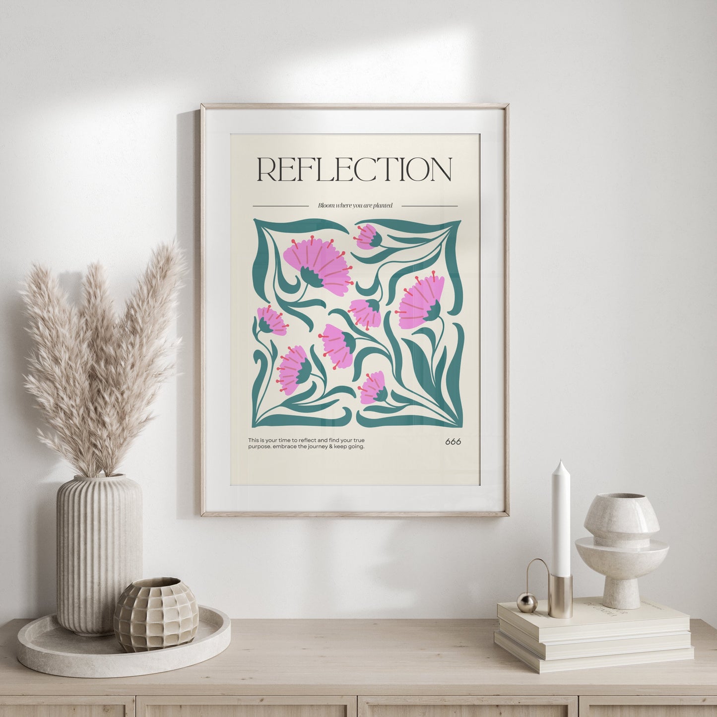 Premium Poster of Bloom Where You Are Planted Motivational Posters