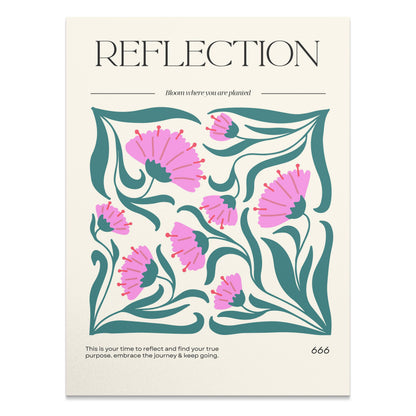 Premium Poster of Bloom Where You Are Planted Motivational Posters