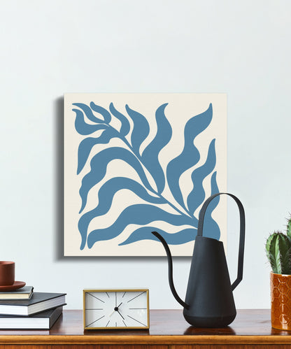 Premium Poster of Bold Abstract Leafy Design Canvas Wraps