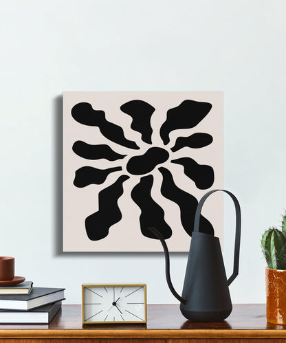 Premium Poster of Bold Modern Floral Wall Art Explosion Canvas Wraps