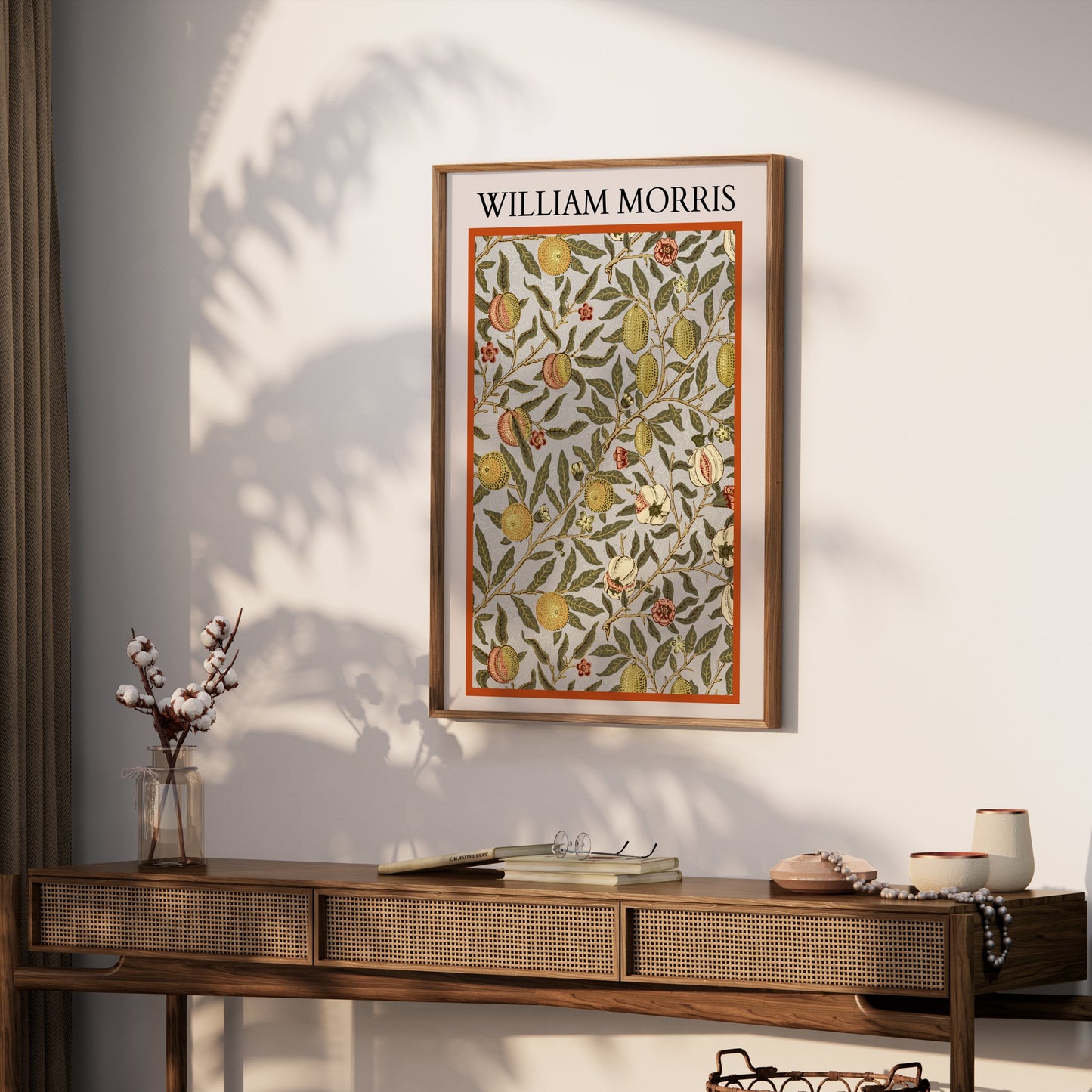 Premium Poster of Botanical Art William Morris Design Wall Posters