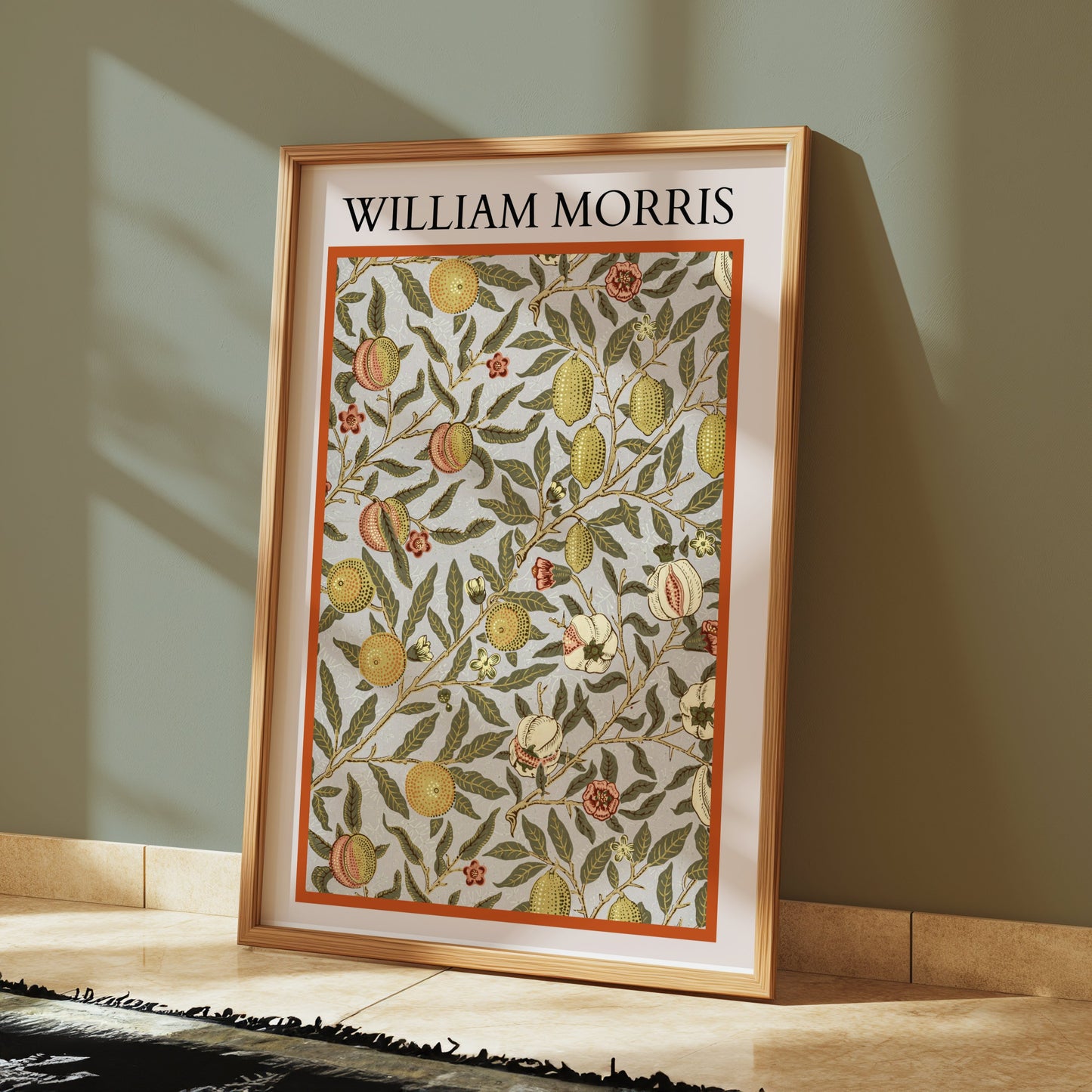 Premium Poster of Botanical Art William Morris Design Wall Posters
