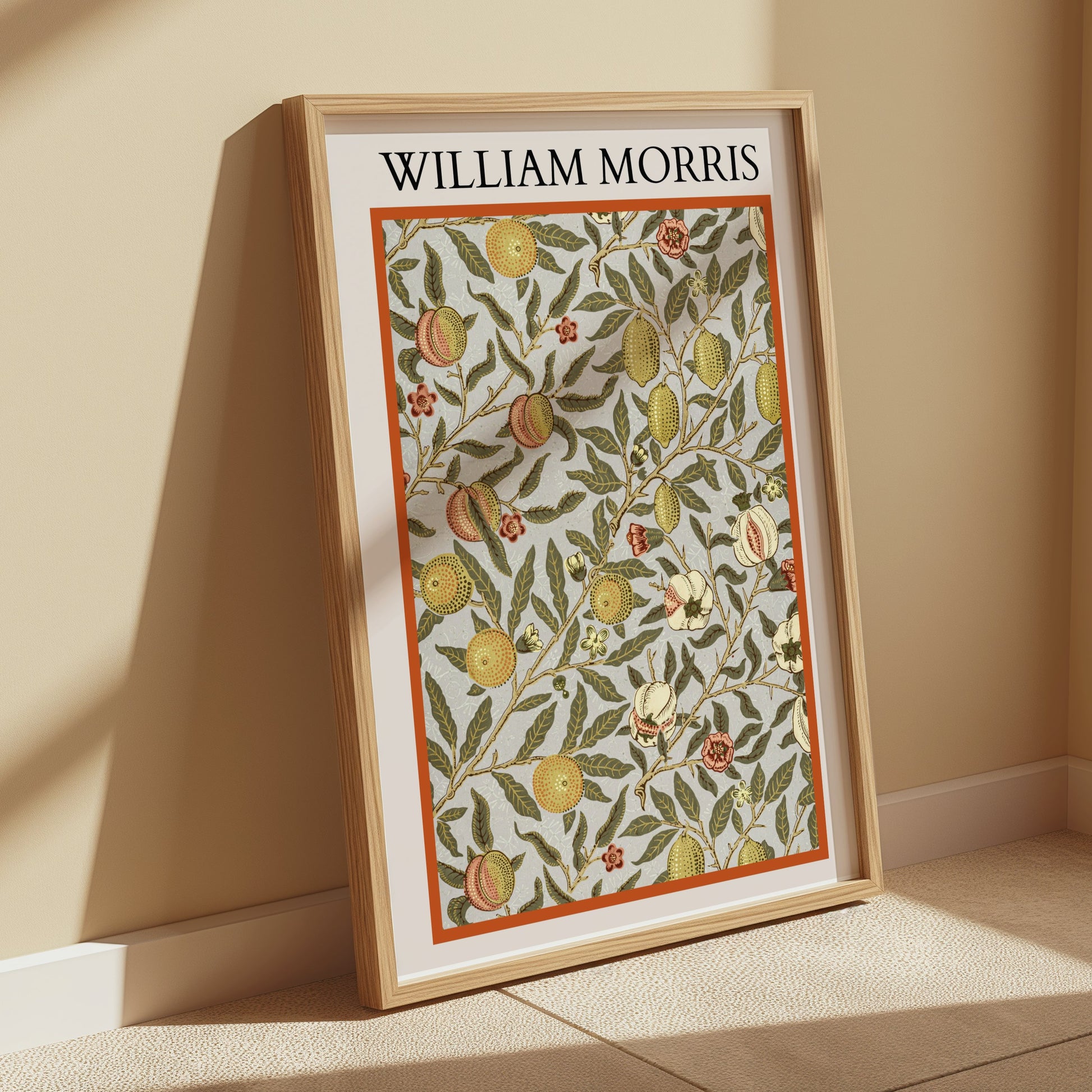 Premium Poster of Botanical Art William Morris Design Wall Posters