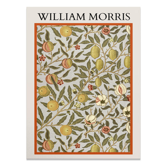 Premium Poster of Botanical Art William Morris Design Wall Posters