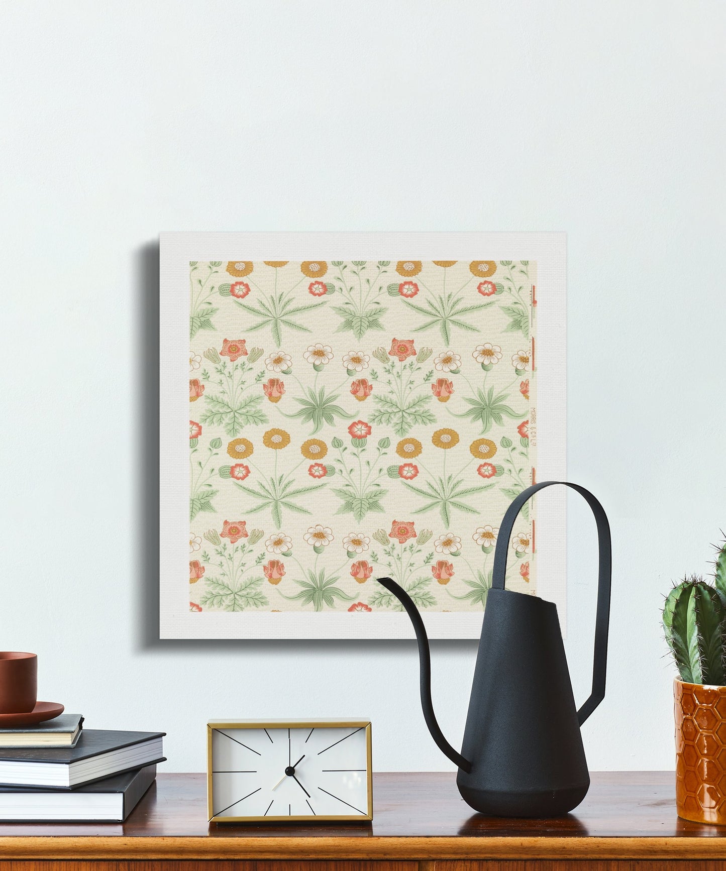 Premium Poster of Botanical Flowers Pattern William Morris Canvas Wraps
