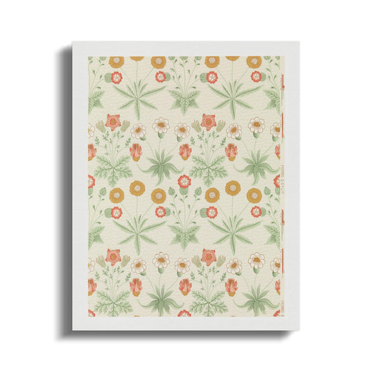 Premium Poster of Botanical Flowers Pattern William Morris Canvas Wraps