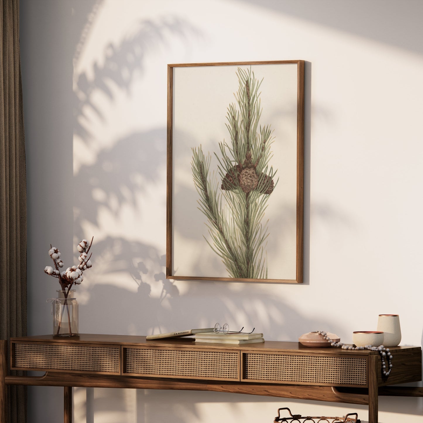 Premium Poster of Botanical Pine Tree Wall Art Print Posters