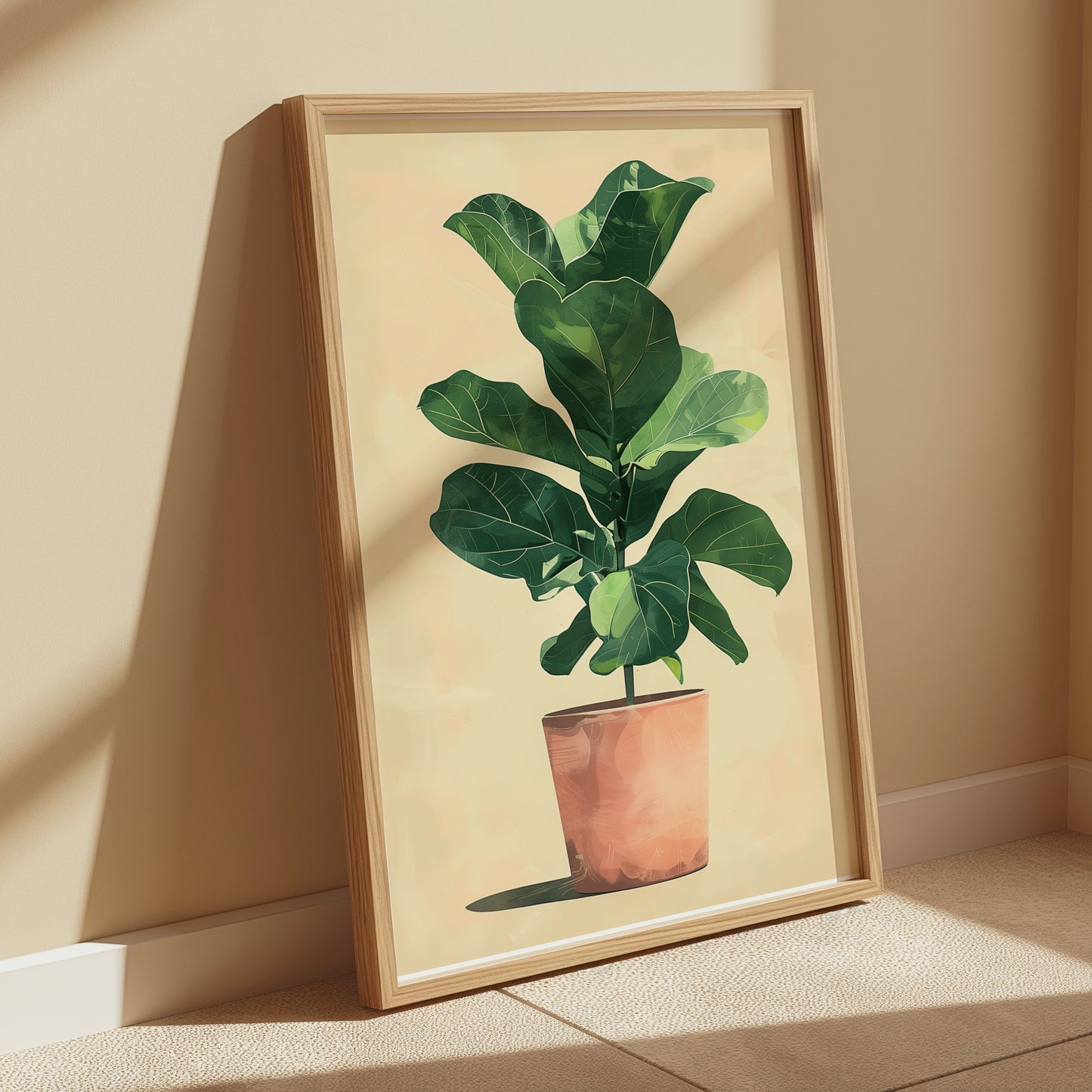 Premium Poster of Botanical Potted Plant Artwork for Home Decor Posters