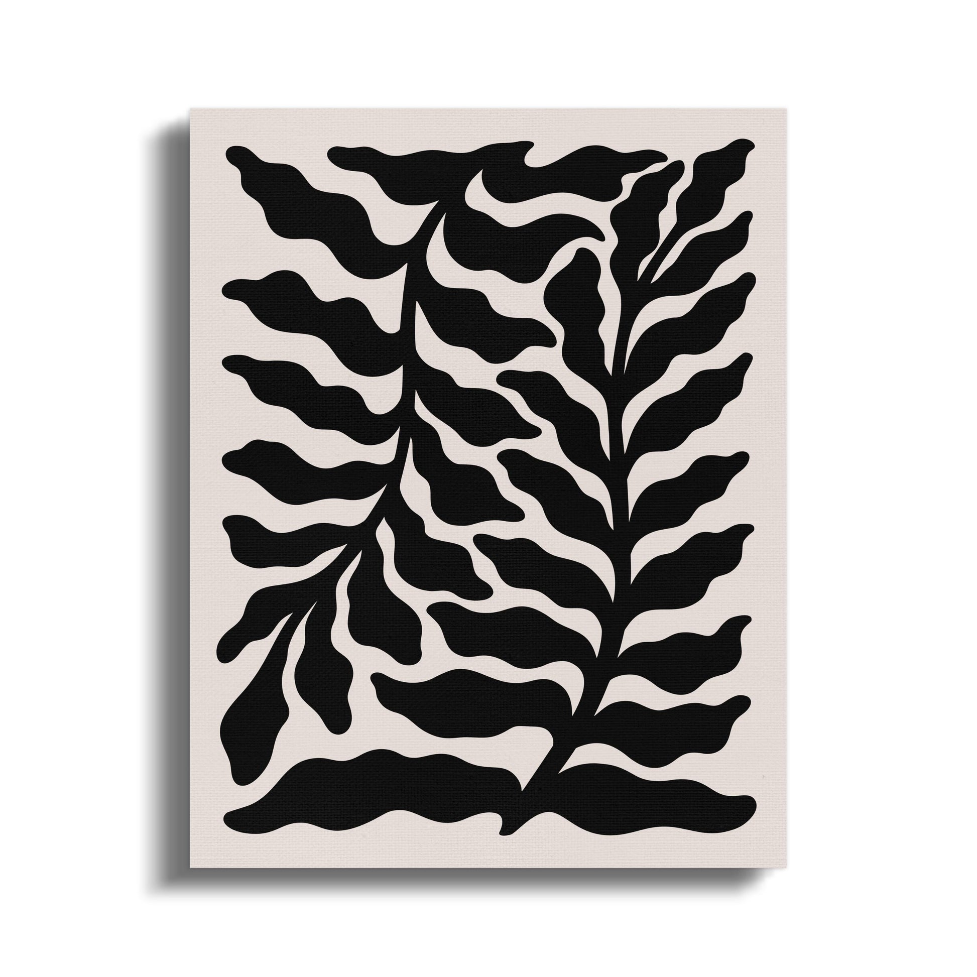 Premium Poster of Botanical Style Floral Wall Art Canvas Wraps