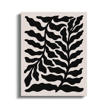 Premium Poster of Botanical Style Floral Wall Art Canvas Wraps