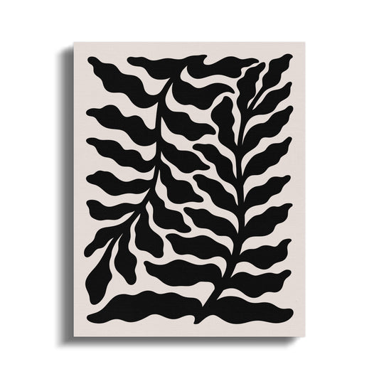 Premium Poster of Botanical Style Floral Wall Art Canvas Wraps