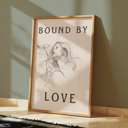 Premium Poster of Bound by Love Artistic Portrait Posters
