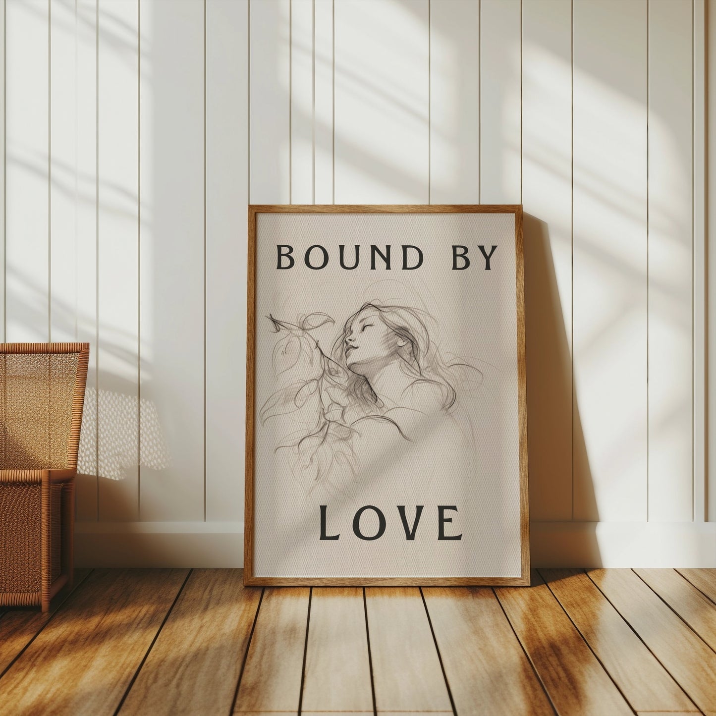 Premium Poster of Bound by Love Artistic Portrait Posters
