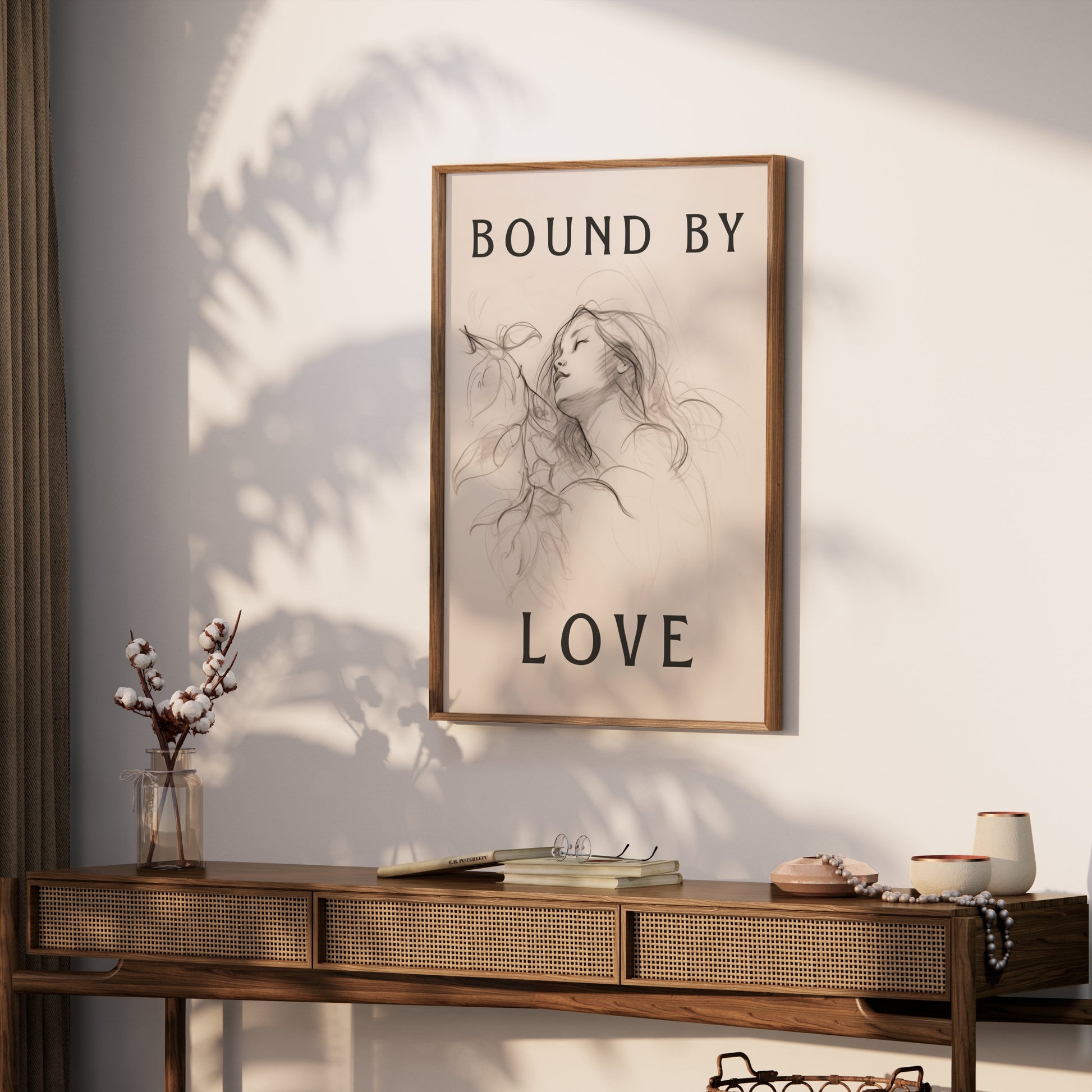 Premium Poster of Bound by Love Artistic Portrait Posters