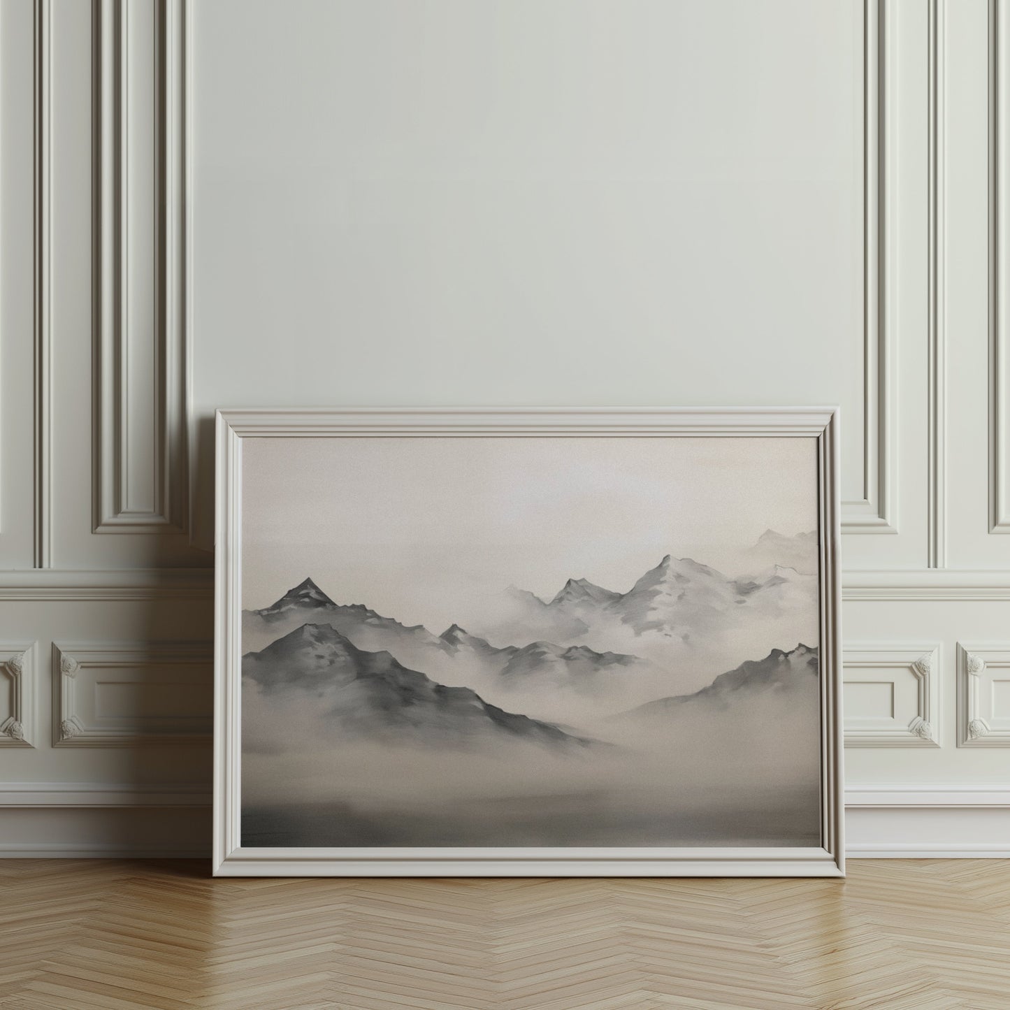 Premium Poster of Breathtaking Mountain Landscape Art for Home Posters