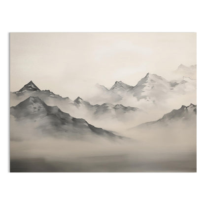Premium Poster of Breathtaking Mountain Landscape Art for Home Posters