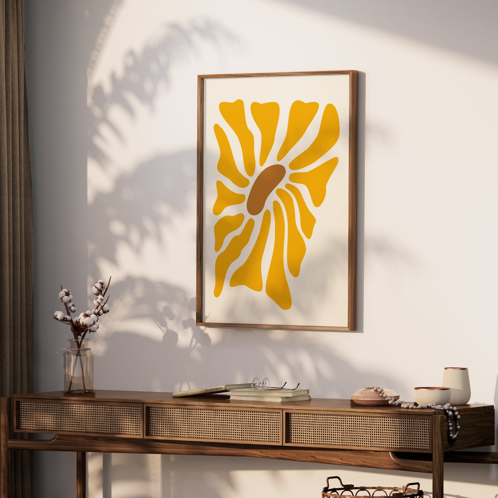 Premium Poster of Bright Abstract Shape Modern Art Design Posters