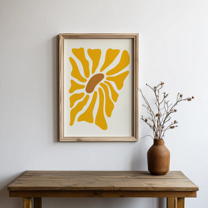 Premium Poster of Bright Abstract Shape Modern Art Design Posters