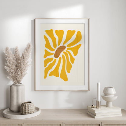 Premium Poster of Bright Abstract Shape Modern Art Design Posters