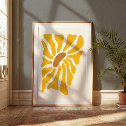 Premium Poster of Bright Abstract Shape Modern Art Design Posters