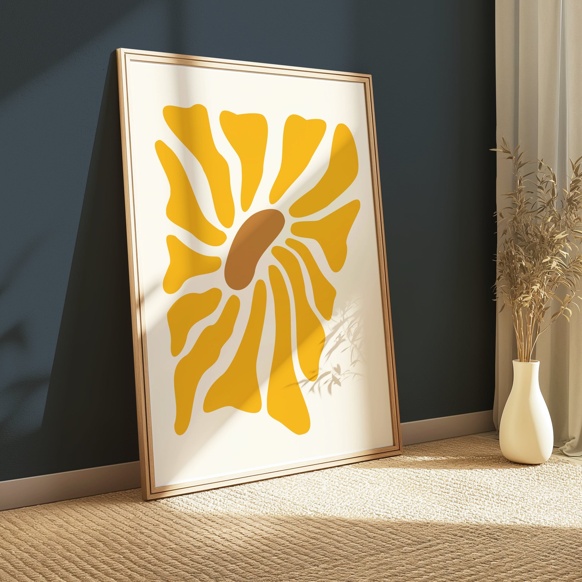 Premium Poster of Bright Abstract Shape Modern Art Design Posters