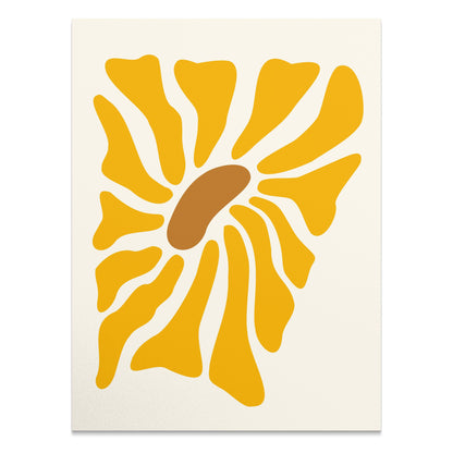 Premium Poster of Bright Abstract Shape Modern Art Design Posters