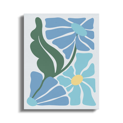Premium Poster of Bright Blossoms Oversized Floral Canvas Wraps