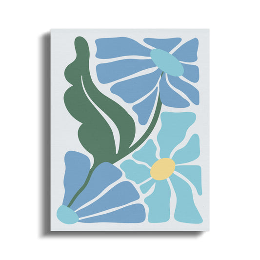 Premium Poster of Bright Blossoms Oversized Floral Canvas Wraps