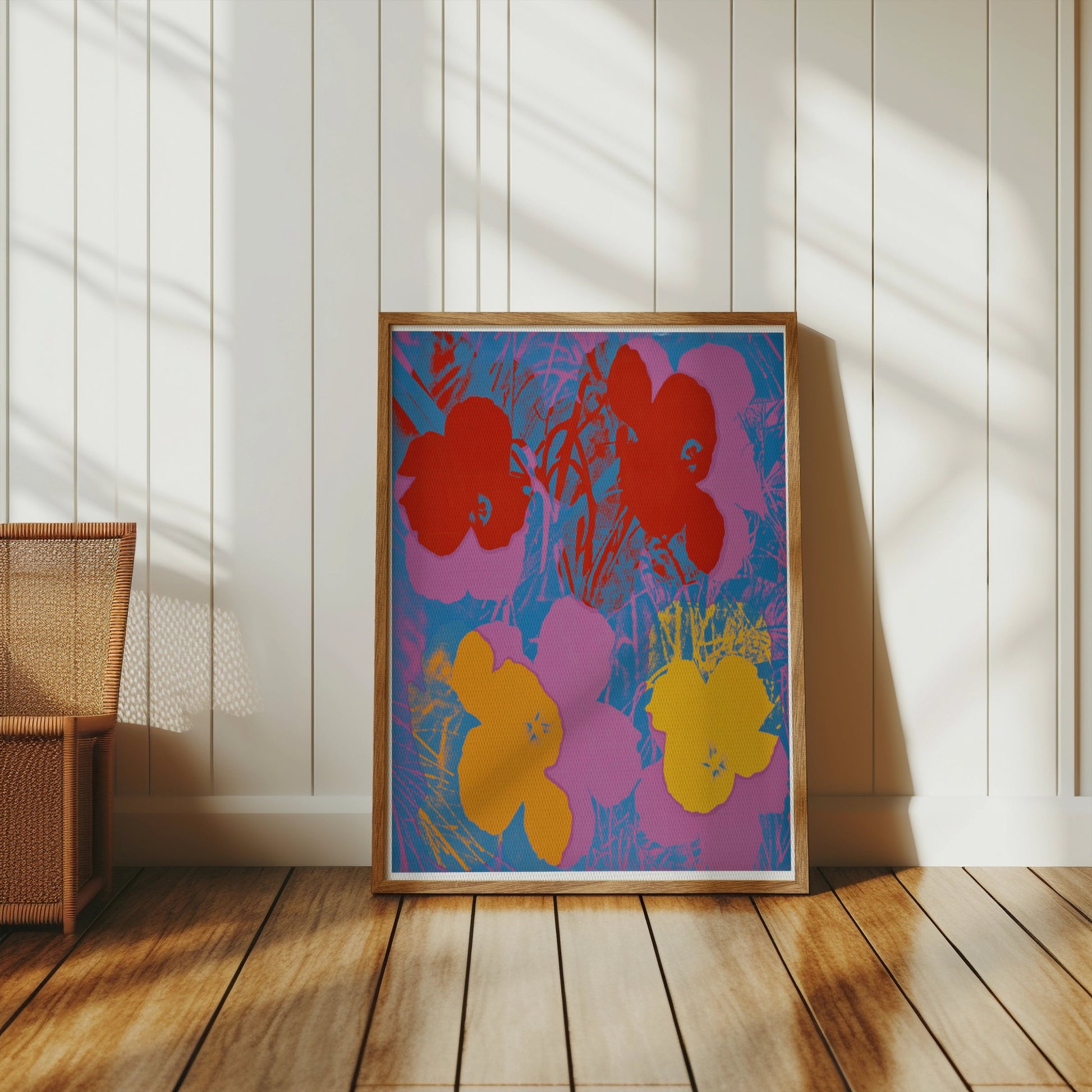 Premium Poster of Bright and Colorful Floral Art Posters