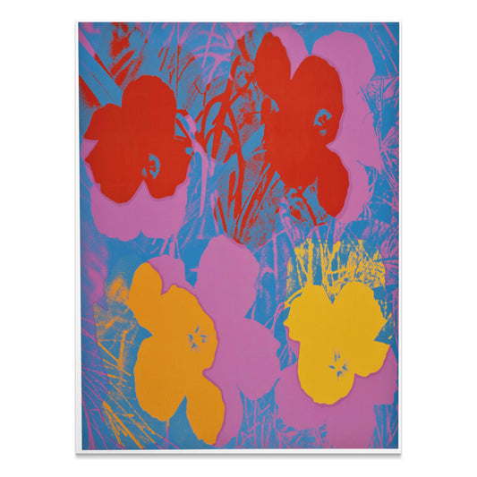 Premium Poster of Bright and Colorful Floral Art Posters