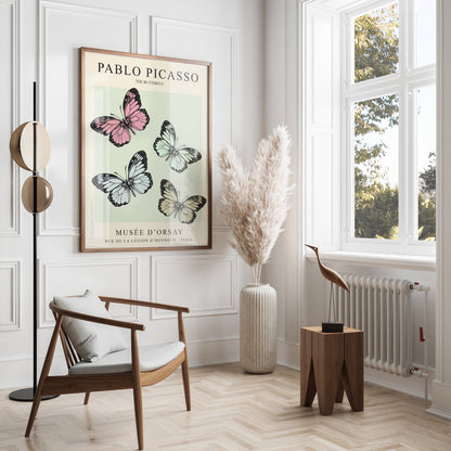 Premium Poster of Butterfly Art by Pablo Picasso Posters