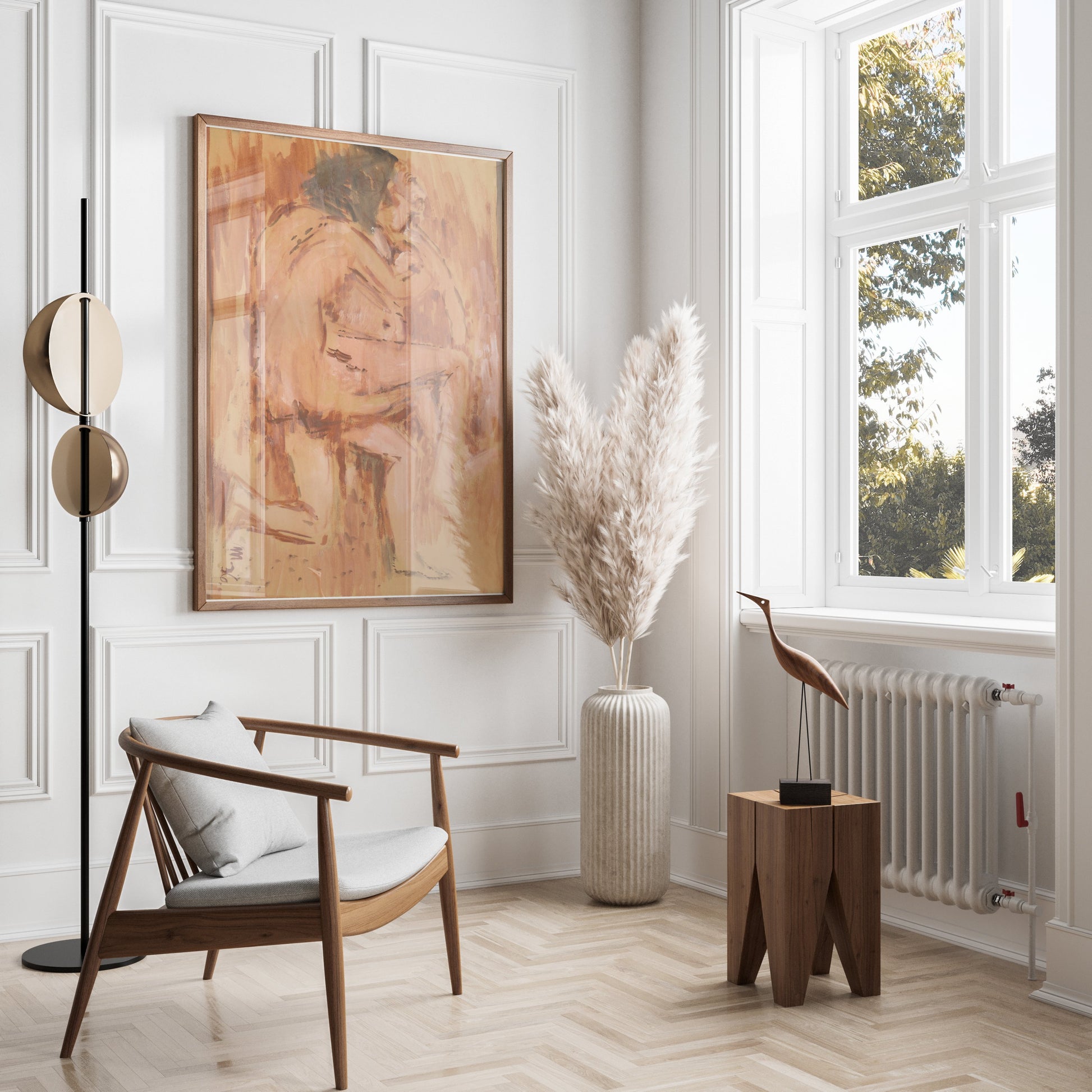 Premium Poster of Captivating Abstract Figure Artwork Wall Decor Posters