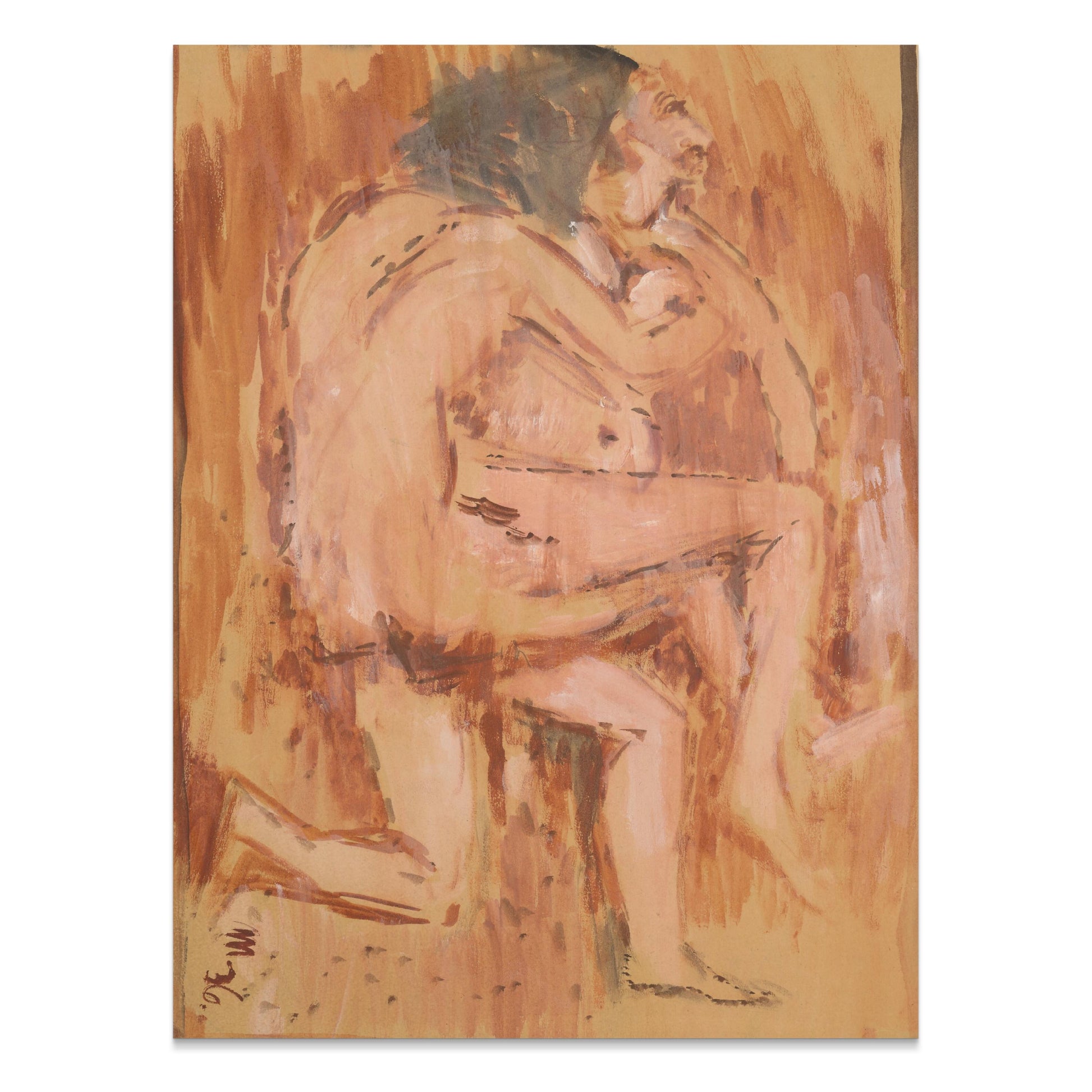 Premium Poster of Captivating Abstract Figure Artwork Wall Decor Posters