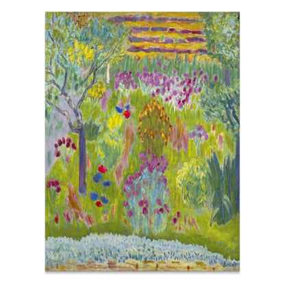 Premium Poster of Captivating Impressionist Garden Scene Art Print Posters