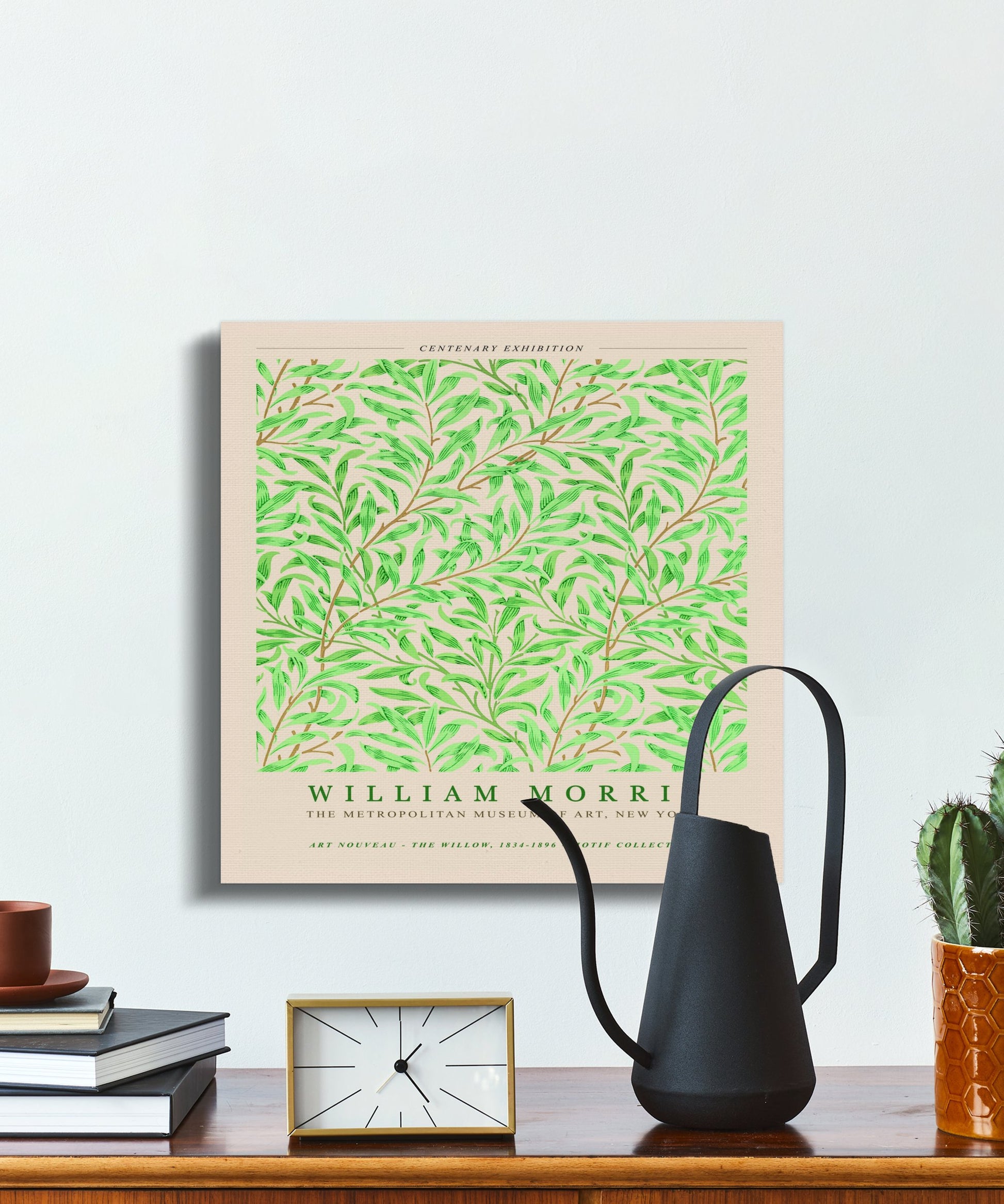 Premium Poster of Centenary Exhibition New York William Morris Canvas Wraps
