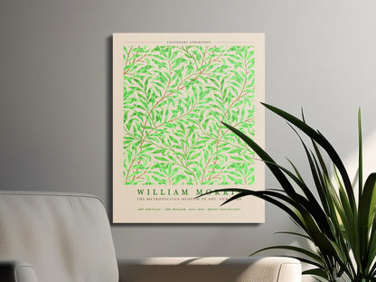 Premium Poster of Centenary Exhibition New York William Morris Canvas Wraps
