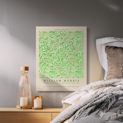 Premium Poster of Centenary Exhibition New York William Morris Canvas Wraps