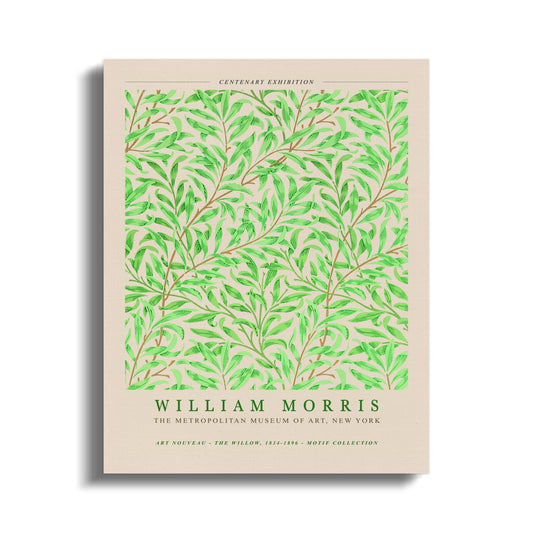 Premium Poster of Centenary Exhibition New York William Morris Canvas Wraps
