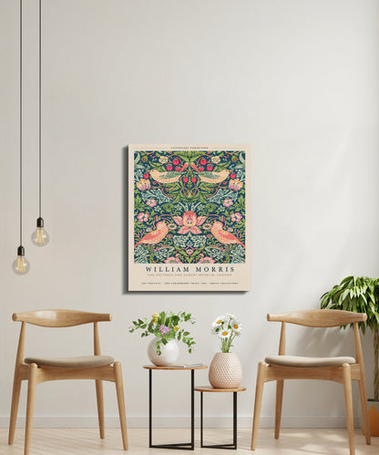 Premium Poster of Centenary Exhibition William Morris Canvas Wraps